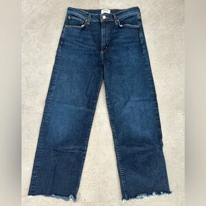 Agolde Women’s Harper High-Rise Wide Straight Leg Jeans 29 Organic Cotton